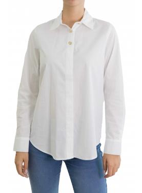 Camicia con bottone dorato Only 